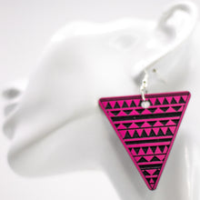 Load image into Gallery viewer, Triangle Weave Earrings