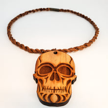 Load image into Gallery viewer, Cedar Rope Necklace - Skull
