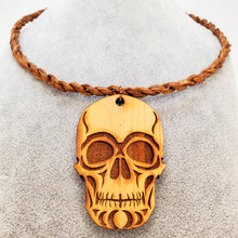 Load image into Gallery viewer, Cedar Rope Necklace - Skull
