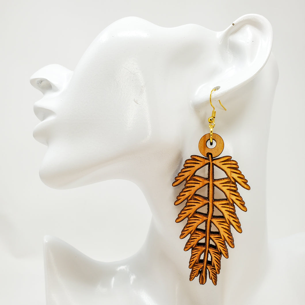 Cedar Branch Earrings