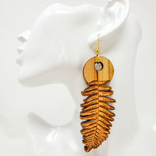 Load image into Gallery viewer, Licorice Fern earrings

