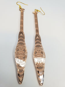 Sasquatch Paddle - Mirror acrylic Rose Gold