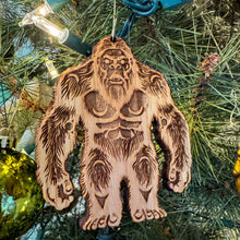 Load image into Gallery viewer, Bigfoot Christmas Ornament (3×3.5&quot;)
