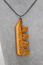 Load image into Gallery viewer, Cedar Canoe Necklace
