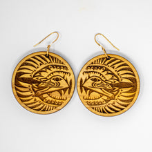 Load image into Gallery viewer, Raven earrings
