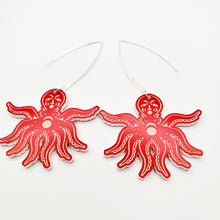 Load image into Gallery viewer, Octopus earrings
