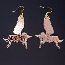 Load image into Gallery viewer, Unicorn earrings
